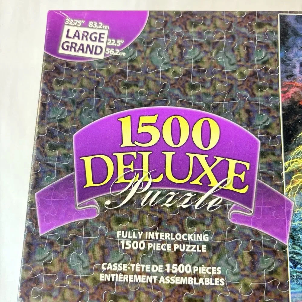 MEGA Brands 2007 Josephine Wall Spirit of The Elements 1500 Deluxe Puzzle sealed
